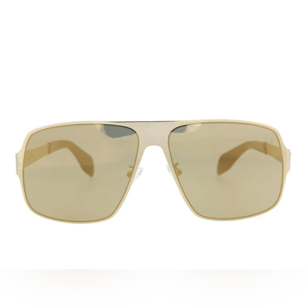 Alexander McQueen - Authentic sunglasses AM0279S - NIB - Gold Frame 61-15-150